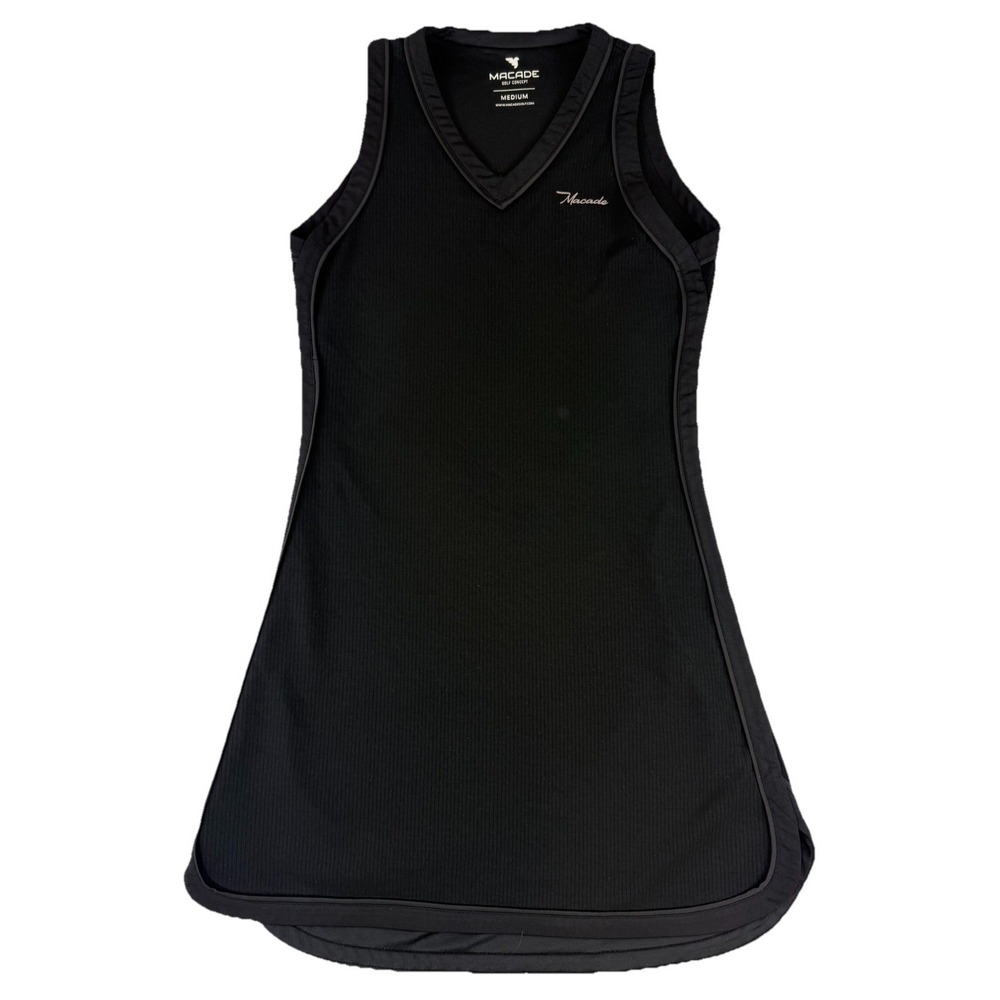 Macade Ava Black Range Performance Golf Dress Women's Size Medium